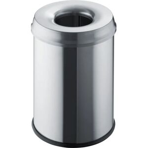 helit Cubo de Basura Acero Inoxidable 15L - Cubo de basura helit Cubo de Basura Acero Inoxidable 15L - Cubo de basura
