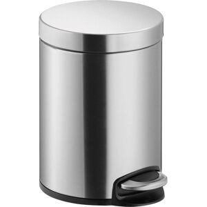 Helit H2403400 Poubelle - 5L Acier Inoxydable Ronde Helit H2403400 Poubelle - 5L Acier Inoxydable Ronde