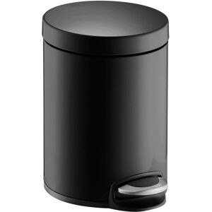 Poubelle classique Helit - 20 litres - Noir - Acier - Publicité Poubelle classique Helit - 20 litres - Noir - Acier - Publicité
