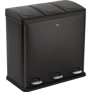 helit the seperator Mülltrennbehälter - 3x20L, Schwarz helit the seperator Mülltrennbehälter - 3x20L, Schwarz