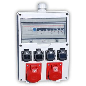 Ehmann White CEE Power Distributor - 0530x0000000 - 400V 32A Ehmann White CEE Power Distributor - 0530x0000000 - 400V 32A