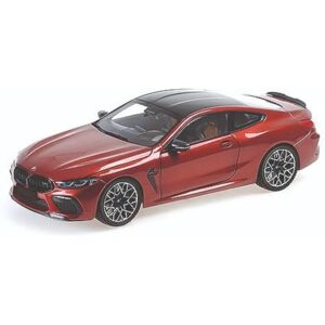 Minichamps BMW M8 Competition Coupé Modèle en Zamac - Rouge - Publicité Minichamps BMW M8 Competition Coupé Modèle en Zamac - Rouge - Publicité