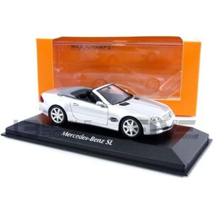 Modèle réduit Mercedes Benz SL Classe - R230 2001 - Argent - Publicité Modèle réduit Mercedes Benz SL Classe - R230 2001 - Argent - Publicité