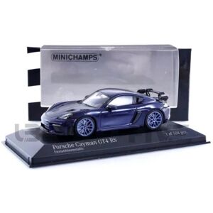 Minichamps - Porsche Cayman GT4 RS 2021 - Bleu - Diecast car - Publicité Minichamps - Porsche Cayman GT4 RS 2021 - Bleu - Diecast car - Publicité
