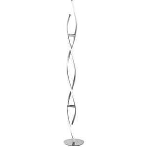 Lampadaire LED Paul Neuhaus en Argent - Design Courbé 2 Lampes - Publicité Lampadaire LED Paul Neuhaus en Argent - Design Courbé 2 Lampes - Publicité
