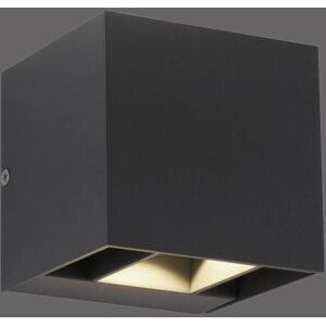 Paul Neuhaus Block Wandlampe - 2 LEDs, IP54, Warmweiß Paul Neuhaus Block Wandlampe - 2 LEDs, IP54, Warmweiß