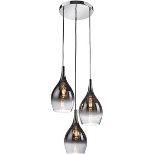Paul Neuhaus PILUA - Suspension chrom 3 lampes pour salle à manger - Publicité Paul Neuhaus PILUA - Suspension chrom 3 lampes pour salle à manger - Publicité
