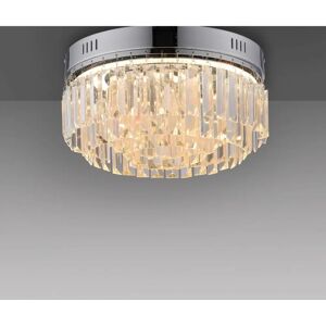 Paul Neuhaus Krista dimmbare Deckenleuchte - runder Chrom 32cm Paul Neuhaus Krista dimmbare Deckenleuchte - runder Chrom 32cm