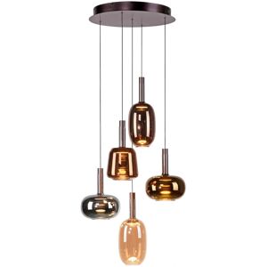 Paul Neuhaus IRIDES - Verstellbare Pendelleuchte mit Glaskappen Paul Neuhaus IRIDES - Verstellbare Pendelleuchte mit Glaskappen