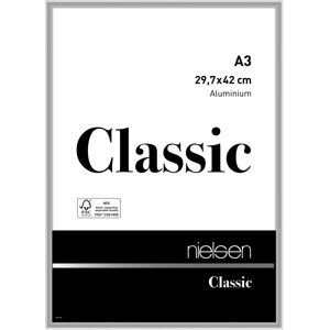 Nielsen Premium Classic Sølv Ramme - Fotoframme til 29,7x42 cm Nielsen Premium Classic Sølv Ramme - Fotoframme til 29,7x42 cm