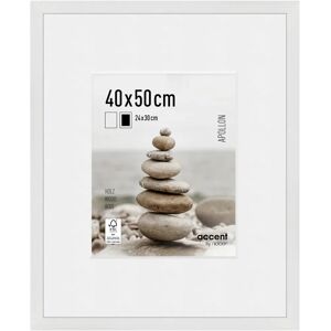 Nielsen Design Nielsen Cadre Photo Apollon - 40x50 cm, Blanc, Aspect Bois - Publicité Nielsen Design Nielsen Cadre Photo Apollon - 40x50 cm, Blanc, Aspect Bois - Publicité