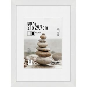 Cadre Photo Nielsen Apollo Blanc 21x29,7 - Cadre photo - Publicité Cadre Photo Nielsen Apollo Blanc 21x29,7 - Cadre photo - Publicité