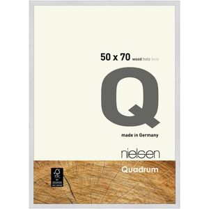 Cadre Nielsen Premium Quadrum Blanc - 50x70 cm - Publicité Cadre Nielsen Premium Quadrum Blanc - 50x70 cm - Publicité