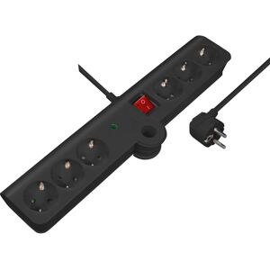 MAXTRACK NV75-3L - Verlengsnoer, 6 uitgangen, veiligheid, inklapbaar MAXTRACK NV75-3L - Verlengsnoer, 6 uitgangen, veiligheid, inklapbaar