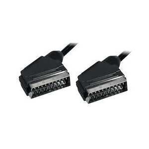 Transmedia - VC3D - SCART de 21 pines - Negro - Cable Transmedia - VC3D - SCART de 21 pines - Negro - Cable
