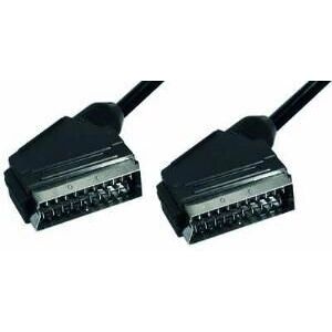 Cable SCART Transmedia VC 3 - 1,5m - Negro Cable SCART Transmedia VC 3 - 1,5m - Negro