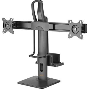 myWall HL61L Dual Screen Mount - Adjustable, Black - Monitor Stand myWall HL61L Dual Screen Mount - Adjustable, Black - Monitor Stand