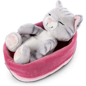 NICI Sleeping Kitties Cat 16cm Grey Plush Toy - Plush Toy NICI Sleeping Kitties Cat 16cm Grey Plush Toy - Plush Toy