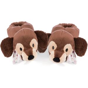 NICI Bruine Teckel Slippers - Binnenhuis Dierenkleding NICI Bruine Teckel Slippers - Binnenhuis Dierenkleding