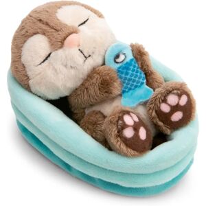 NICI GREEN Otter Knuffeldier met Vis - 12cm NICI GREEN Otter Knuffeldier met Vis - 12cm