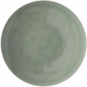 Thomas Moss Green 22cm Porcelain Breakfast Plate - Breakfast Plate Thomas Moss Green 22cm Porcelain Breakfast Plate - Breakfast Plate