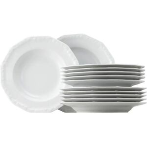 Rosenthal Maria Weiß Set - 12-tlg. Porzellan-Geschirr - für 6 Personen Rosenthal Maria Weiß Set - 12-tlg. Porzellan-Geschirr - für 6 Personen