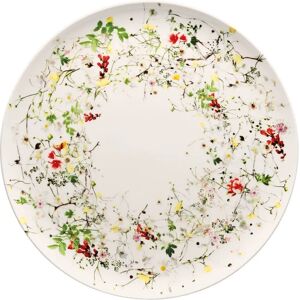 Rosenthal Bone China Mehrfarbiger Blumen-Teller - 32cm Rosenthal Bone China Mehrfarbiger Blumen-Teller - 32cm