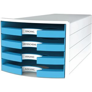 HAN 1013-54 Desk Organizer - File Drawer, Blue, White HAN 1013-54 Desk Organizer - File Drawer, Blue, White