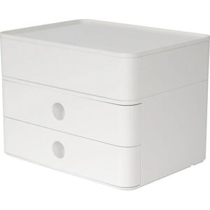 HAN 1100-12 Organizer da Scrivania Bianco - 3 Cassetti con Serratura HAN 1100-12 Organizer da Scrivania Bianco - 3 Cassetti con Serratura