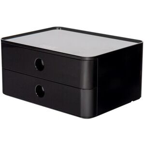 HAN 1120-13 desk drawer organizer - 2 drawers, ABS, Black HAN 1120-13 desk drawer organizer - 2 drawers, ABS, Black
