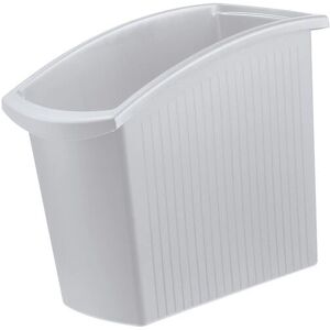 Han Mondo Corbeille à Papier Gris Clair - 18L - Bureau ou Maison - Publicité Han Mondo Corbeille à Papier Gris Clair - 18L - Bureau ou Maison - Publicité