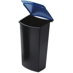 Insert per bidone carta HAN Mondo - 3L, Nero/Azzurro Insert per bidone carta HAN Mondo - 3L, Nero/Azzurro
