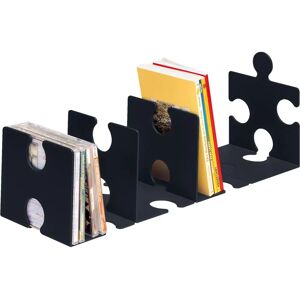 Han Poličky na knihy PUZZLE - Sada 2, Černá - Sada 3 Žlutá citron - Poličky na knihy Han Poličky na knihy PUZZLE - Sada 2, Černá - Sada 3 Žlutá citron - Poličky na knihy
