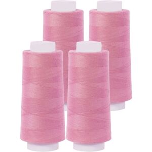 buttinette - 4x2500m 120 rosa - Pink - Overlockfaden buttinette - 4x2500m 120 rosa - Pink - Overlockfaden