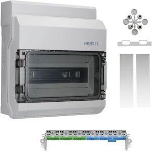Hensel KV9112 - Wandverteiler - 12 Module - IP65 Hensel KV9112 - Wandverteiler - 12 Module - IP65