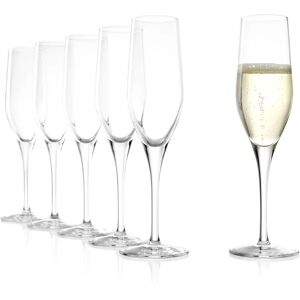 Sæt med 6 champagneglas Stölzle Lausitz Exquisit Sæt med 6 champagneglas Stölzle Lausitz Exquisit