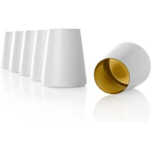 Stolzle Lausitz Power Olympic White/Gold 380ml Wine Glasses - 6 pcs Stolzle Lausitz Power Olympic White/Gold 380ml Wine Glasses - 6 pcs