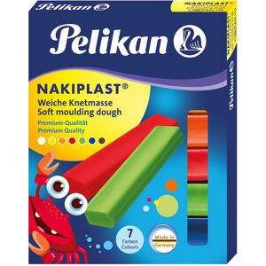 Pelikan Argile à Modeler - 7 Couleurs - 125 g - Cire d'abeille - Publicité Pelikan Argile à Modeler - 7 Couleurs - 125 g - Cire d'abeille - Publicité