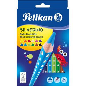 Pelikan 700627 Buntstifte Set - Dreieckig, 12 Stück Pelikan 700627 Buntstifte Set - Dreieckig, 12 Stück