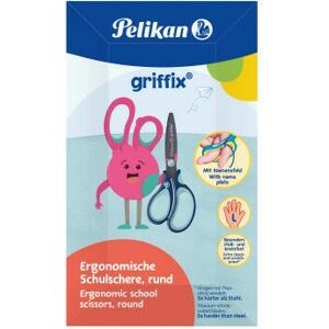 Pelikan Modèle 819169 Ciseaux d'école ronds bleus - Ciseaux - Publicité Pelikan Modèle 819169 Ciseaux d'école ronds bleus - Ciseaux - Publicité