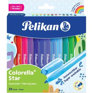 Pelikan Filzstift Bunt, 24 färger Pelikan Filzstift Bunt, 24 färger