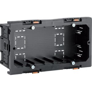 Hager G2860 Socket Outlet & Electrical Box - Black Hager G2860 Socket Outlet & Electrical Box - Black