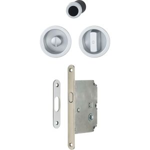 Hoppe Modèle 4920 Poignée Porte Coulissante Serrure Chrome Satiné - Publicité Hoppe Modèle 4920 Poignée Porte Coulissante Serrure Chrome Satiné - Publicité
