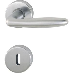 Ensemble de Poignées Hoppe Roissy - Satiné/Chromé - 39-47mm - Publicité Ensemble de Poignées Hoppe Roissy - Satiné/Chromé - 39-47mm - Publicité