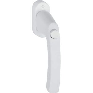 Poignée de Fenêtre Hoppe LIÈGE - Avec bouton de verrouillage, Blanc, 7x32mm - Publicité Poignée de Fenêtre Hoppe LIÈGE - Avec bouton de verrouillage, Blanc, 7x32mm - Publicité