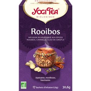 Yogi Chá Rooibos - Chá de ervas, 17 saquetas Yogi Chá Rooibos - Chá de ervas, 17 saquetas