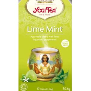 Yogi Te Organisk Lime Mynte - 17 Teposer Yogi Te Organisk Lime Mynte - 17 Teposer