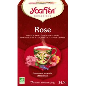 Yogi Chá Rosa Orgânico - Chá de Ervas Yogi Chá Rosa Orgânico - Chá de Ervas