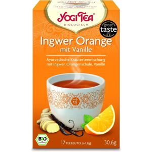 Yogi Tee Ingwer Orange Vanille Bio Filtertee - Tee Yogi Tee Ingwer Orange Vanille Bio Filtertee - Tee