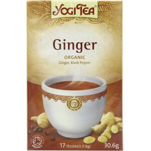Yogi Ingefærte - Økologisk, Urter - 17 Poser Yogi Ingefærte - Økologisk, Urter - 17 Poser